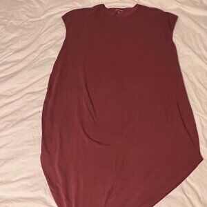 Universal Standard Petite Geneva Dress Black Cherry Plus 26 28 (US sizing = XL)
